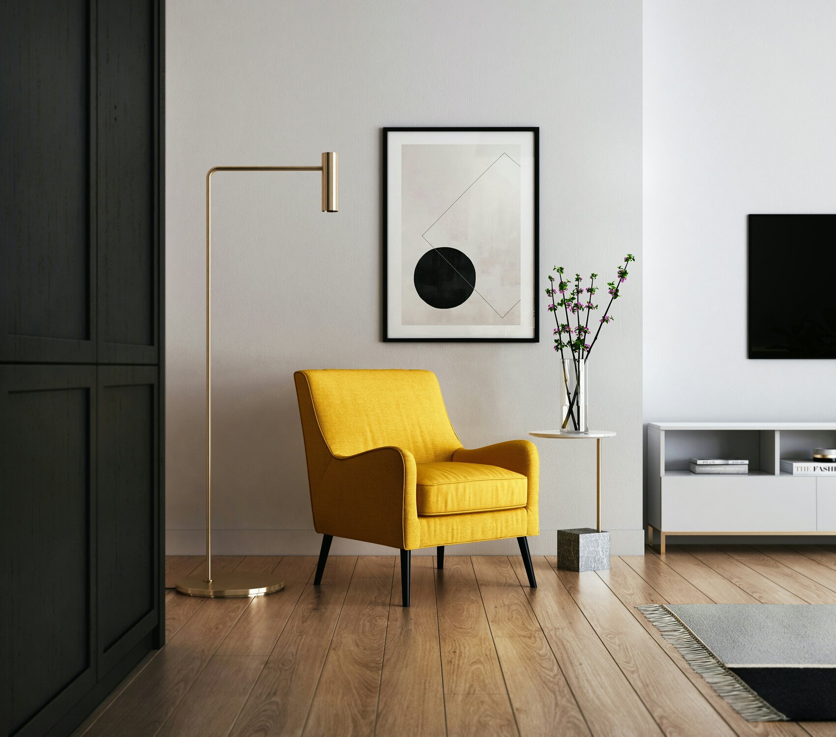 Modern minimalist furniture