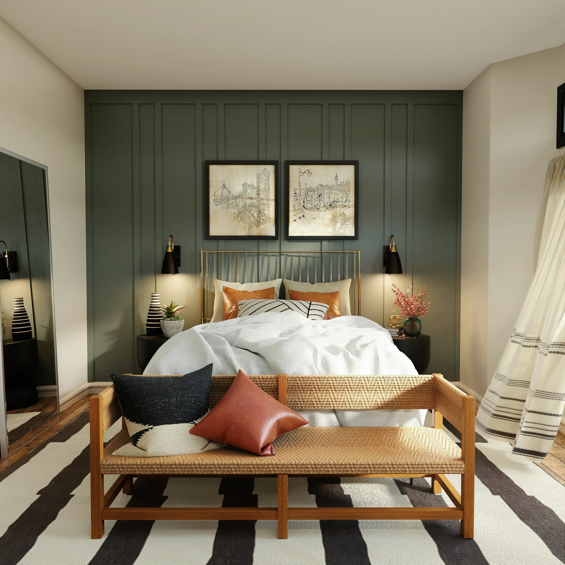 Luxury furniture display