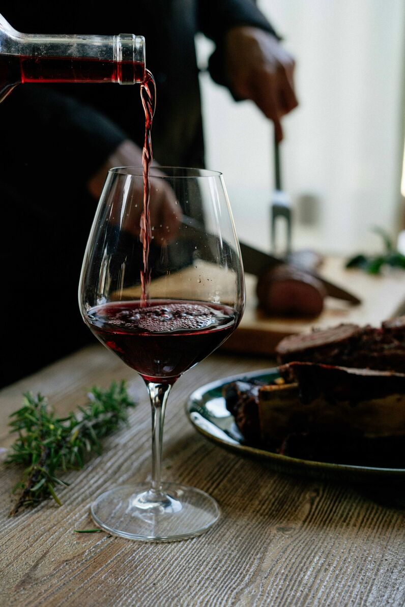 Premium French wine